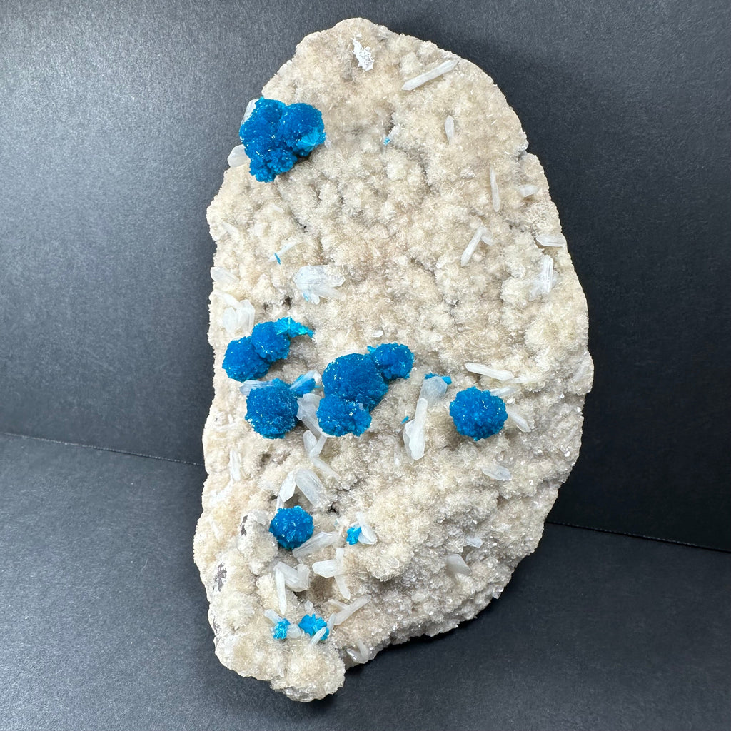 Cavansite with Stilbite on Matrix Maharashtra, Pune, India | Minerals | Wiccan Center