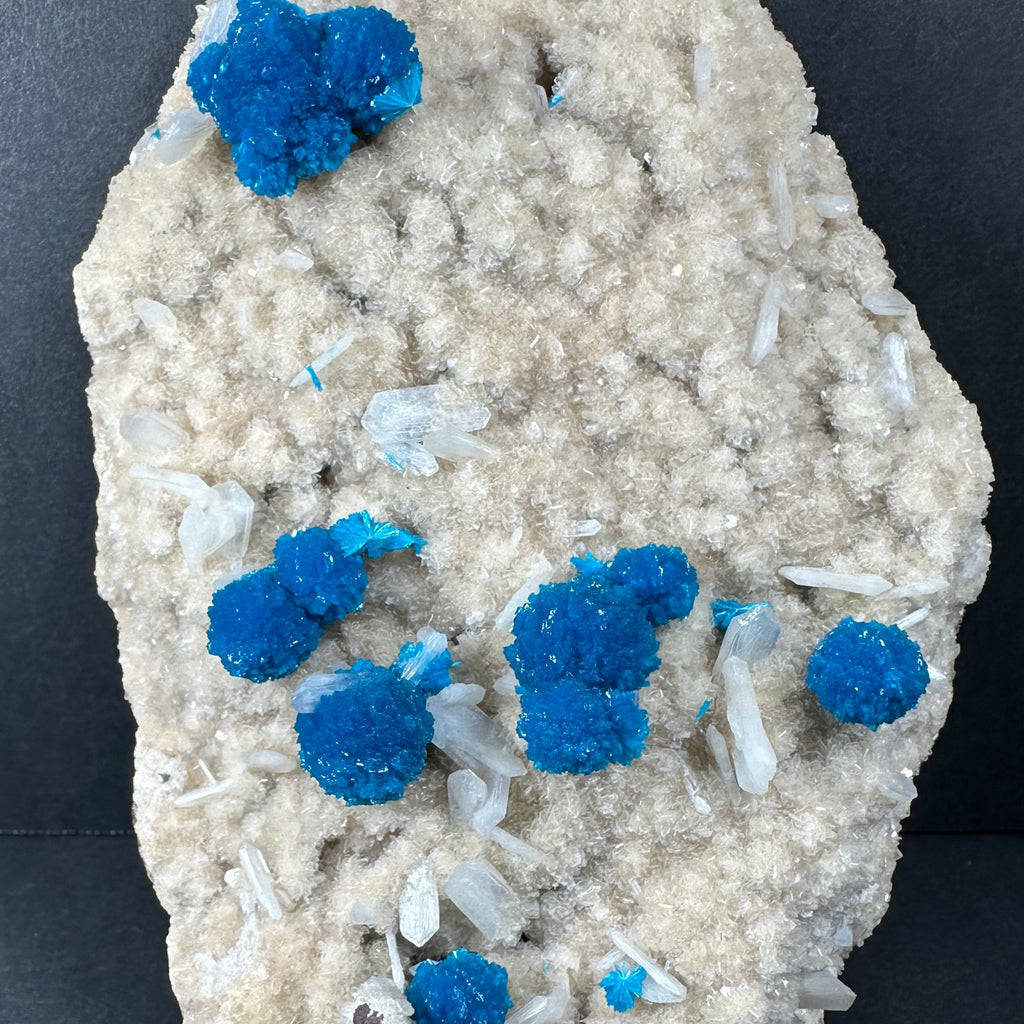 Cavansite with Stilbite on Matrix Maharashtra, Pune, India | Minerals | Wiccan Center