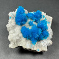Cavansite with White Stilbite on Matrix Maharashtra, Pune, India | Minerals | Wiccan Center
