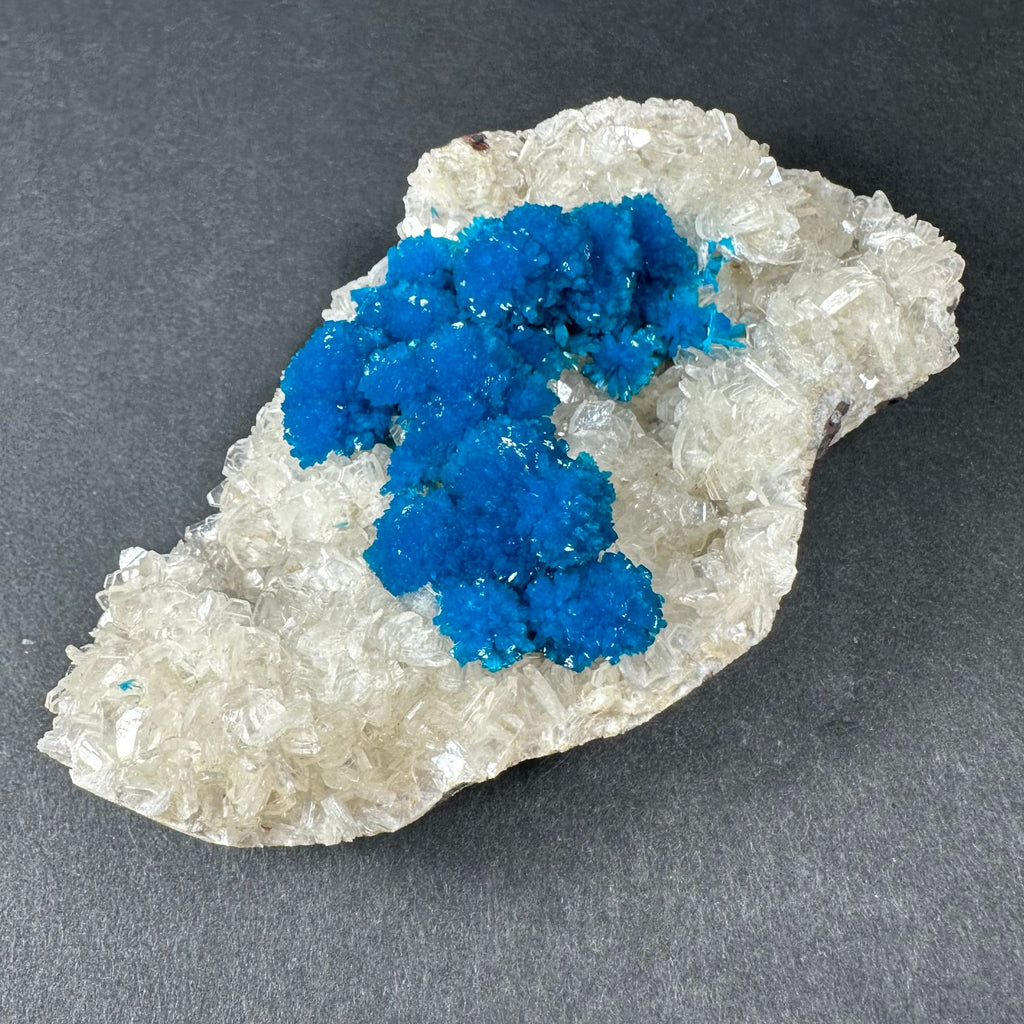 Cavansite with Stilbite on Matrix from Pune, India | Minerals | Wiccan Center