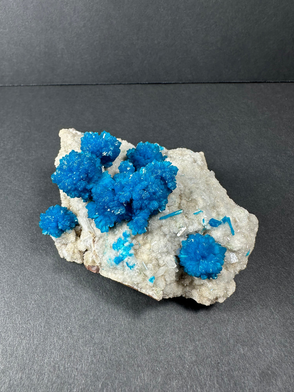 Cavansite with Stilbite on Matrix from Maharashtra, Pune, India | Minerals | Wiccan Center