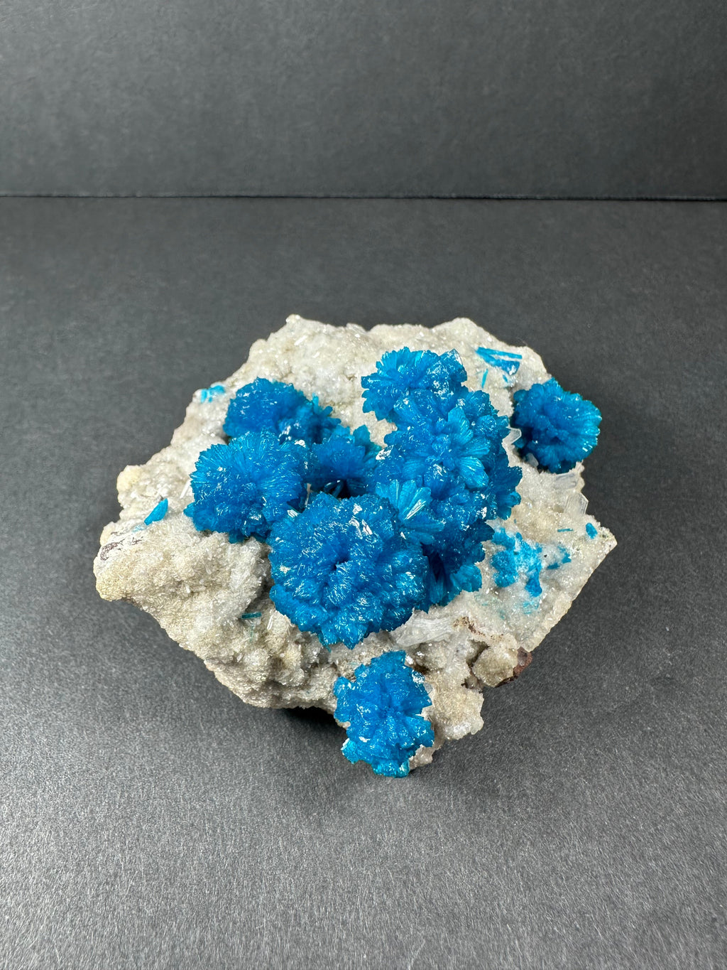 Cavansite with Stilbite on Matrix from Maharashtra, Pune, India | Minerals | Wiccan Center