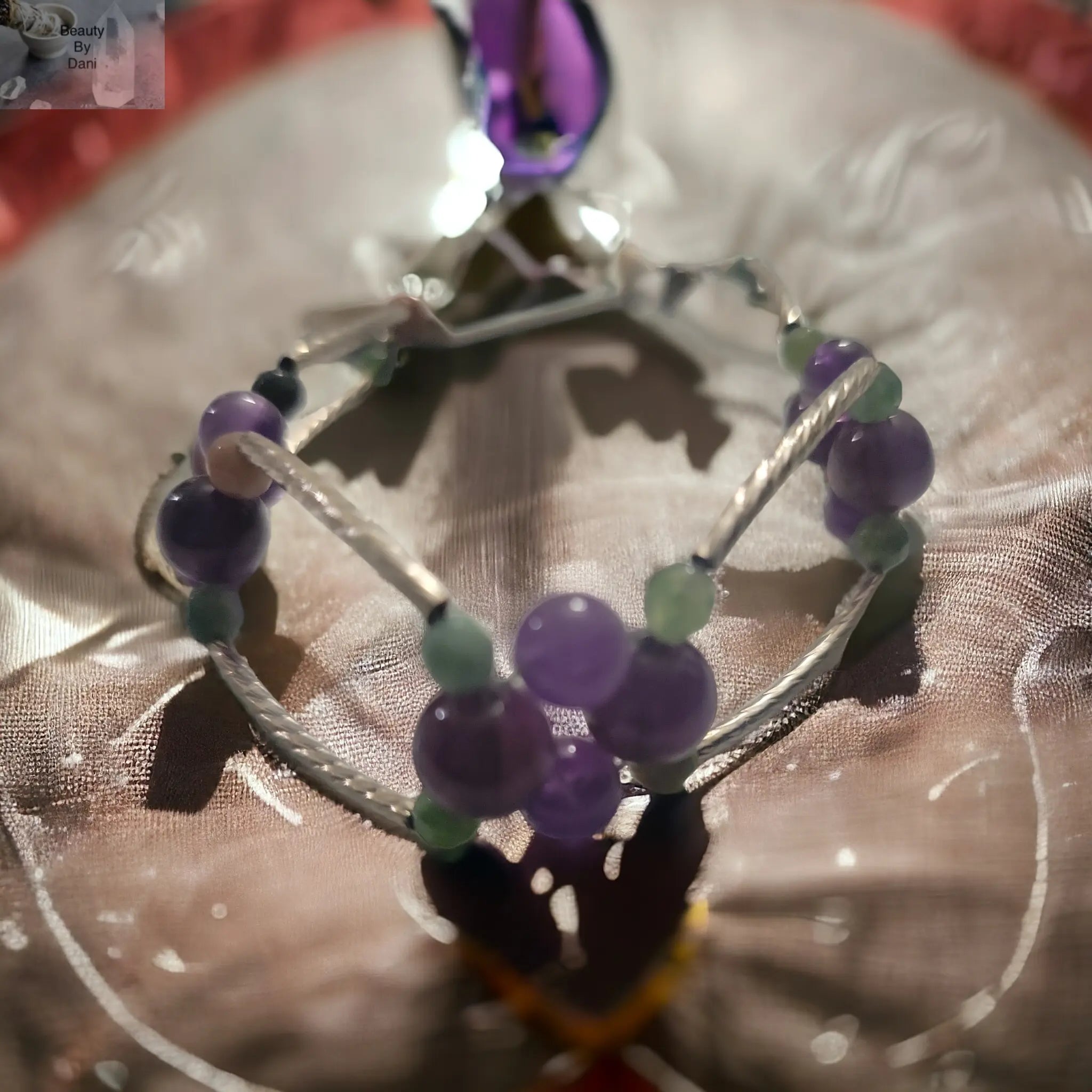 Amethyst and Aventurine Healing Bracelet