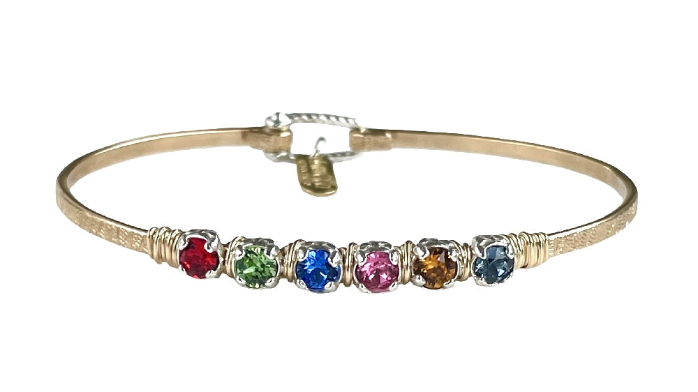 Custom Mothers Birthstone Bracelet Mid-Sized | Bracelet | Wiccan Center