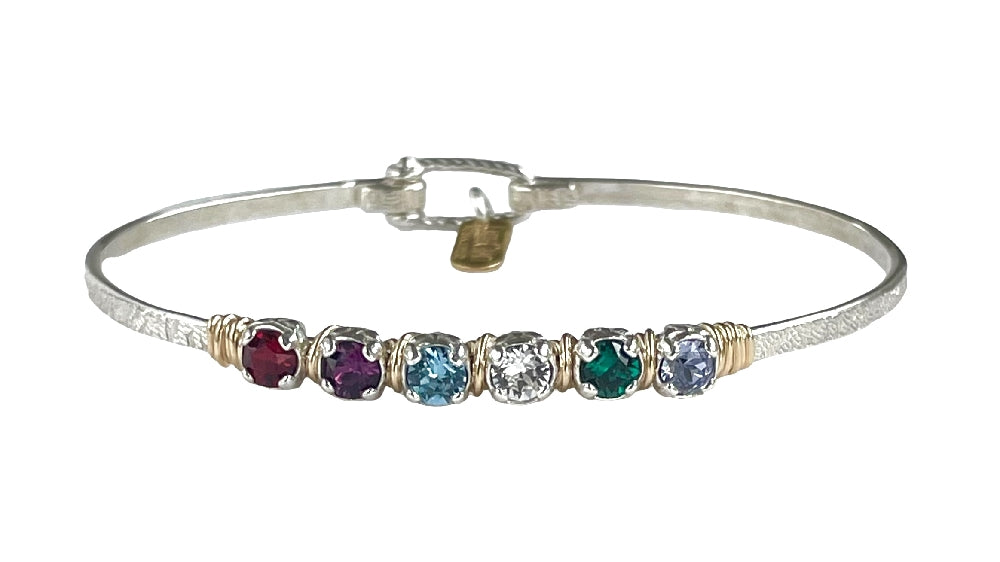 Custom Mothers Birthstone Bracelet Mid-Sized | Bracelet | Wiccan Center