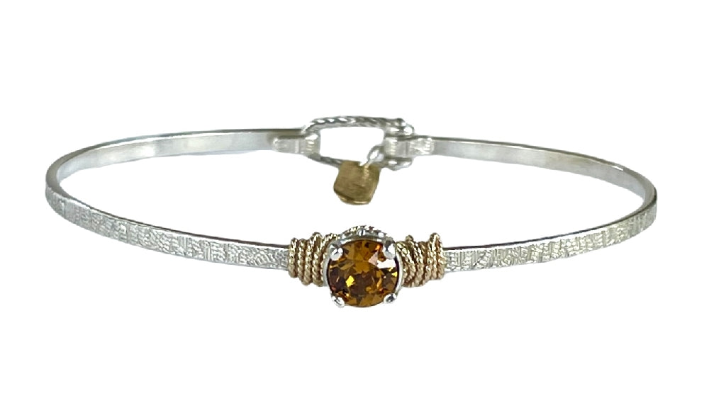 Birthstone Solitaire Bracelet | Bracelet | Wiccan Center