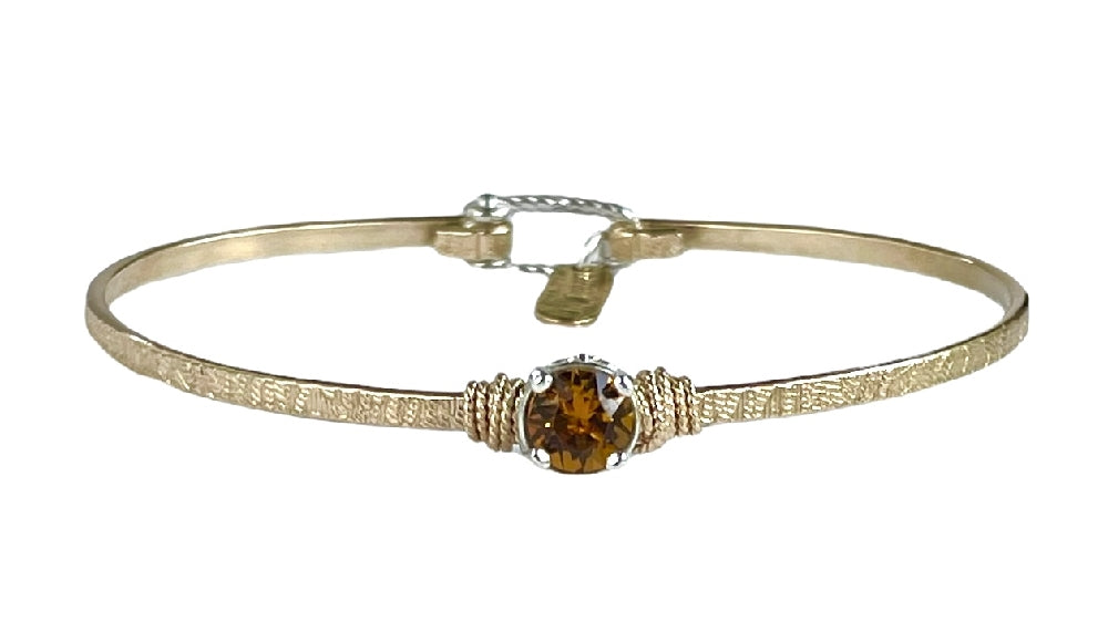 Birthstone Solitaire Bracelet | Bracelet | Wiccan Center