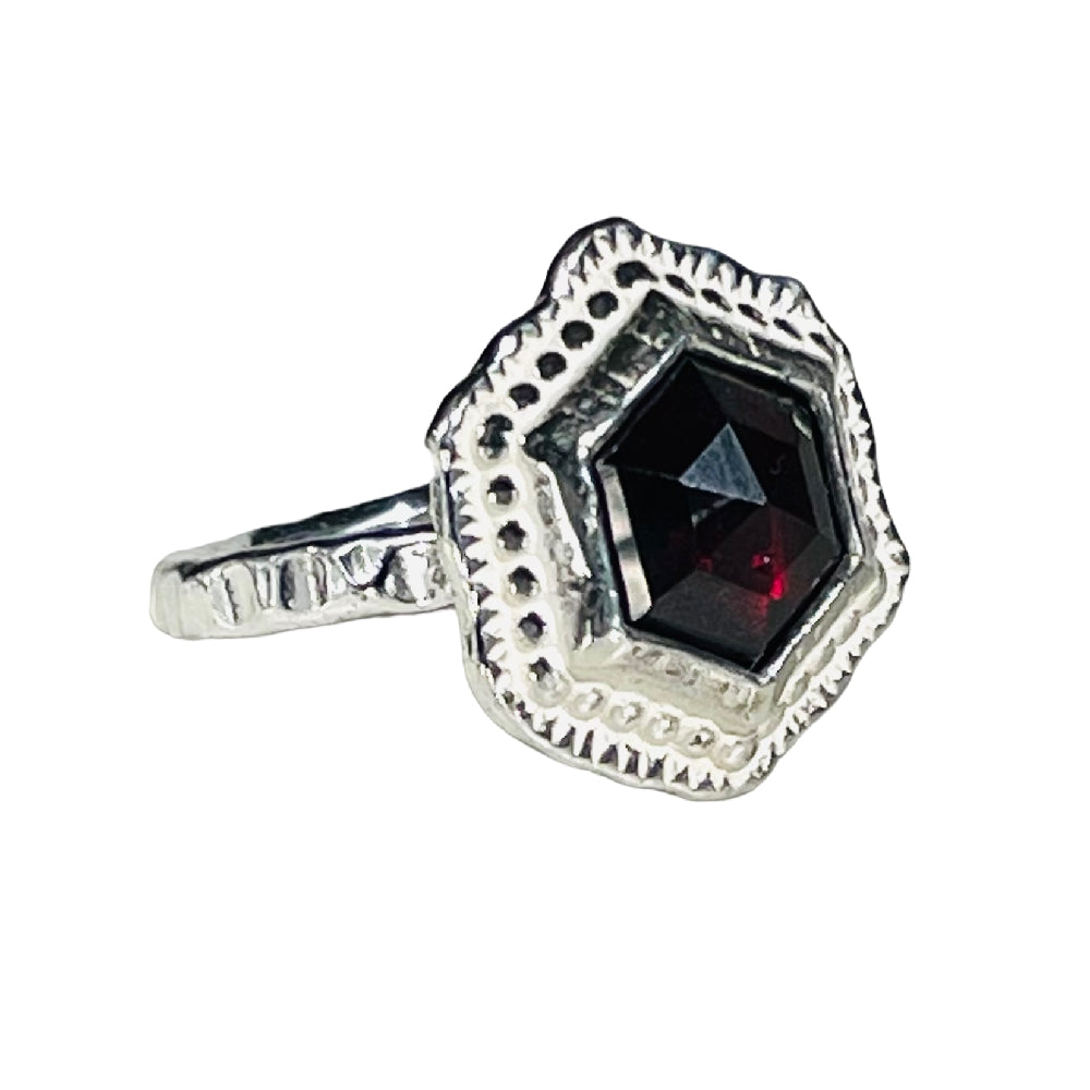 Hex Gemstone Ring | Rings | Wiccan Center