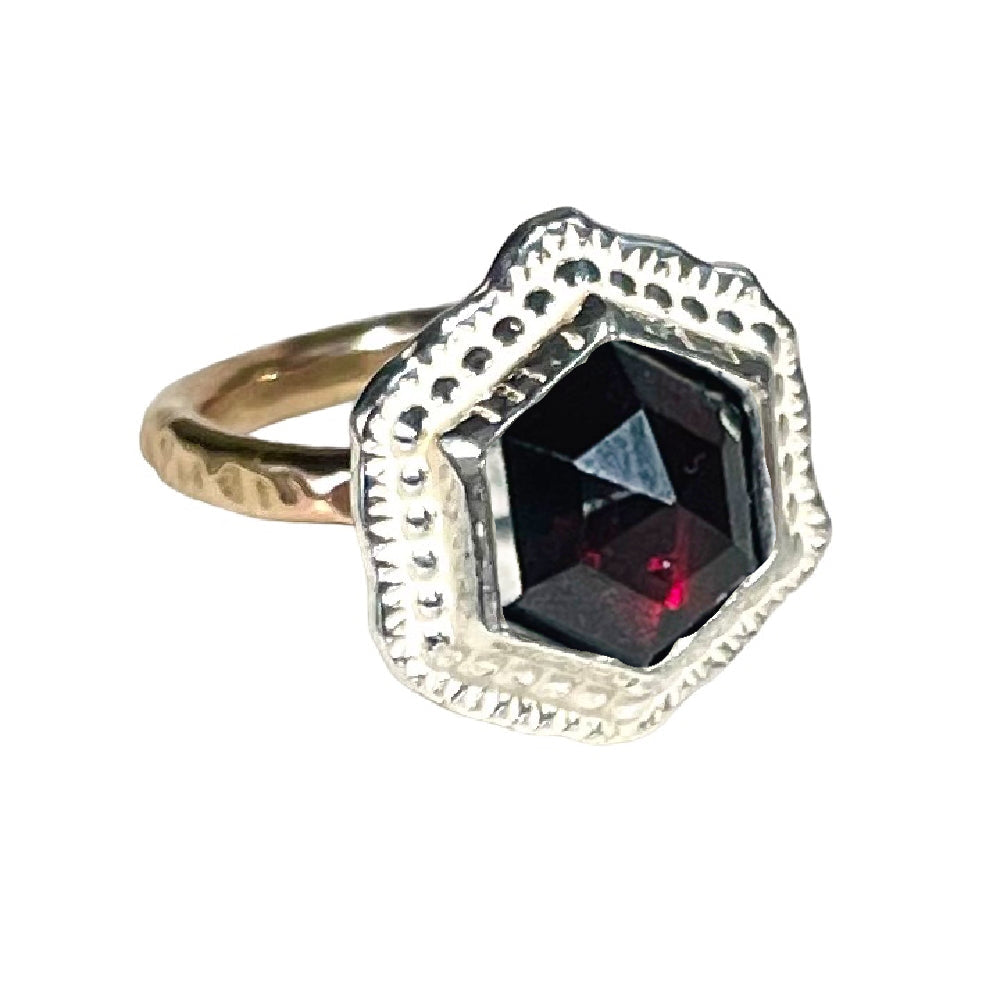 Hex Gemstone Ring | Rings | Wiccan Center