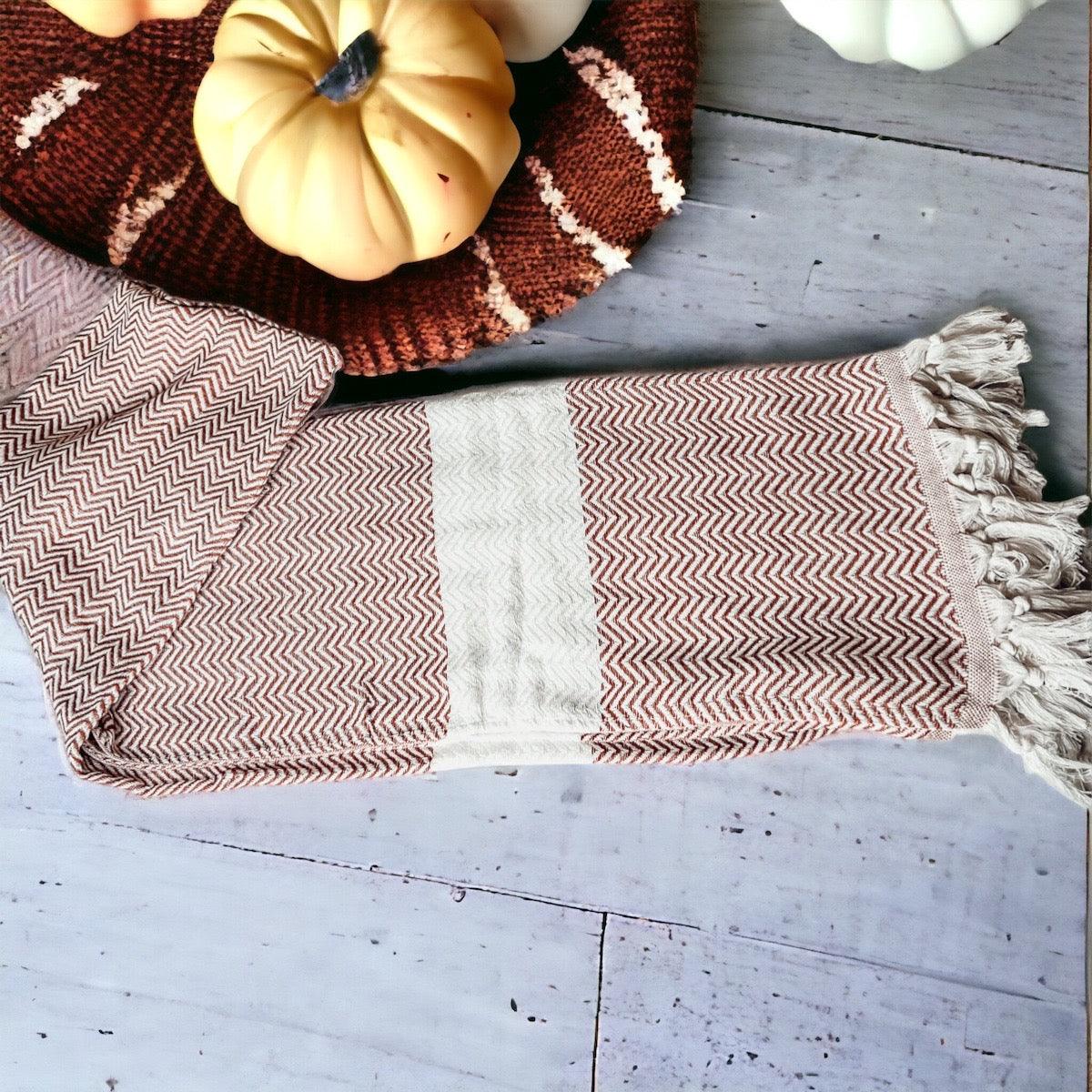 Chevron Towel 200 GSM | Towels | Wiccan Center