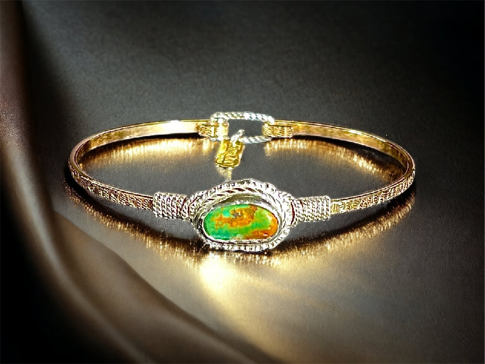 Kingman Turquoise Bracelet | Bracelet | Wiccan Center