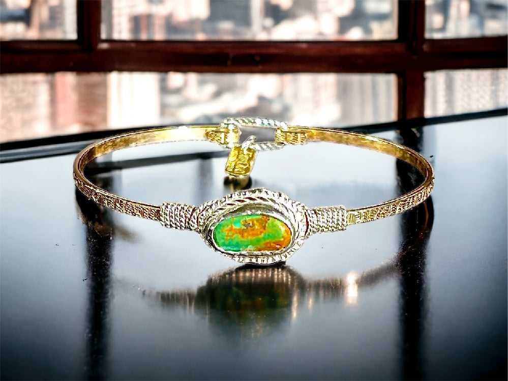 Kingman Turquoise Bracelet | Bracelet | Wiccan Center