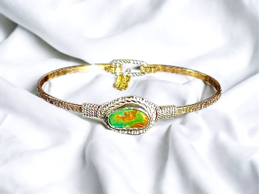 Kingman Turquoise Bracelet | Bracelet | Wiccan Center