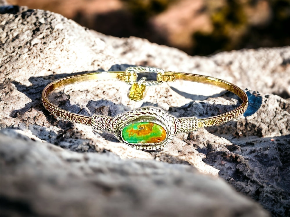 Kingman Turquoise Bracelet | Bracelet | Wiccan Center