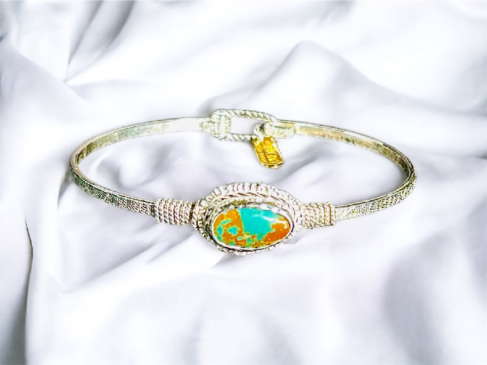 Kingman Turquoise Bracelet | Bracelet | Wiccan Center