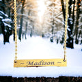 Engraved Bar Necklace | Necklaces | Wiccan Center