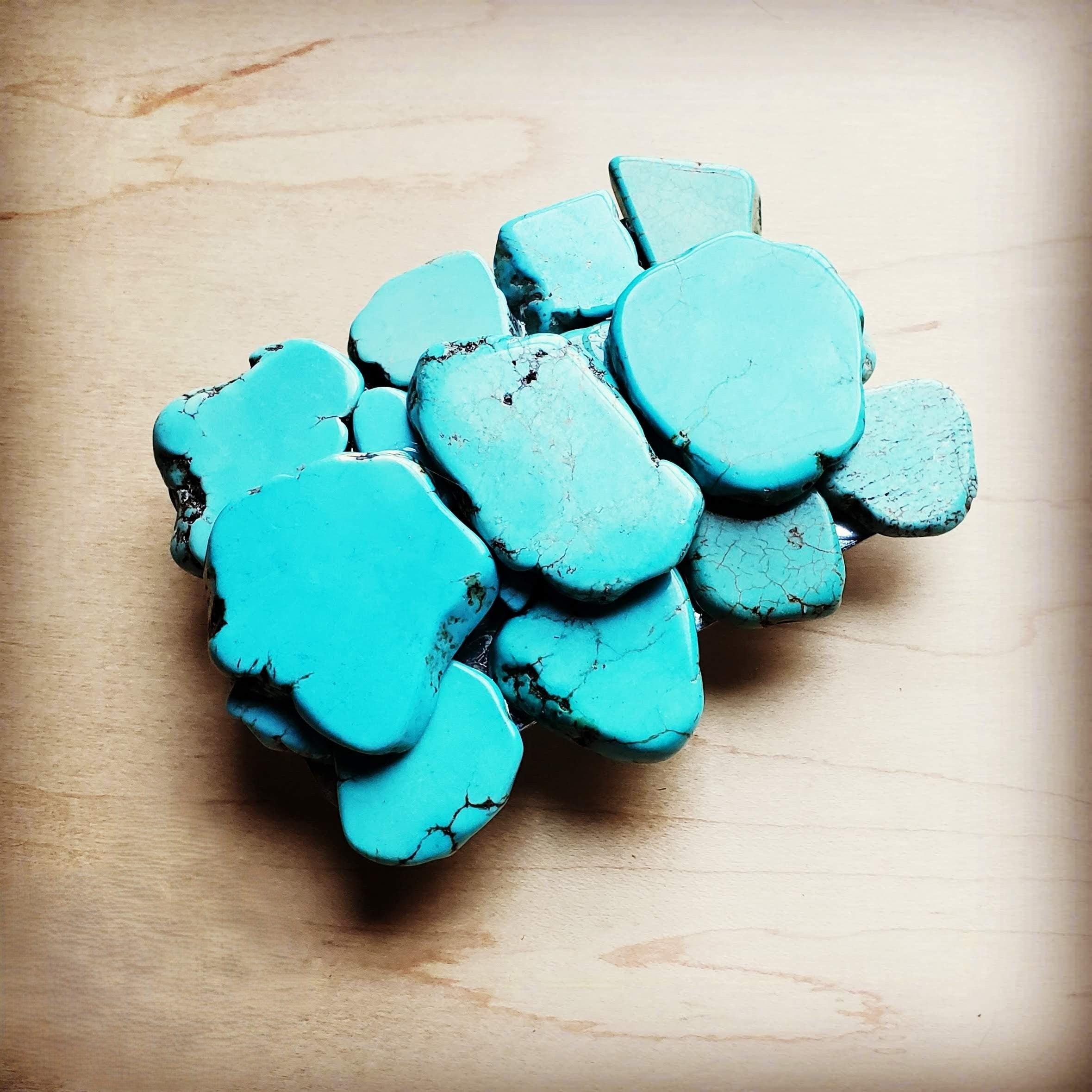 Large Turquoise Slab Belt Buckle 901f | Belt Buckle | Wiccan Center