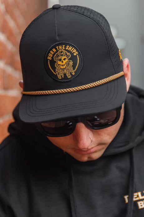 Burn The Ships BLACKOUT Snapback | hat | Wiccan Center