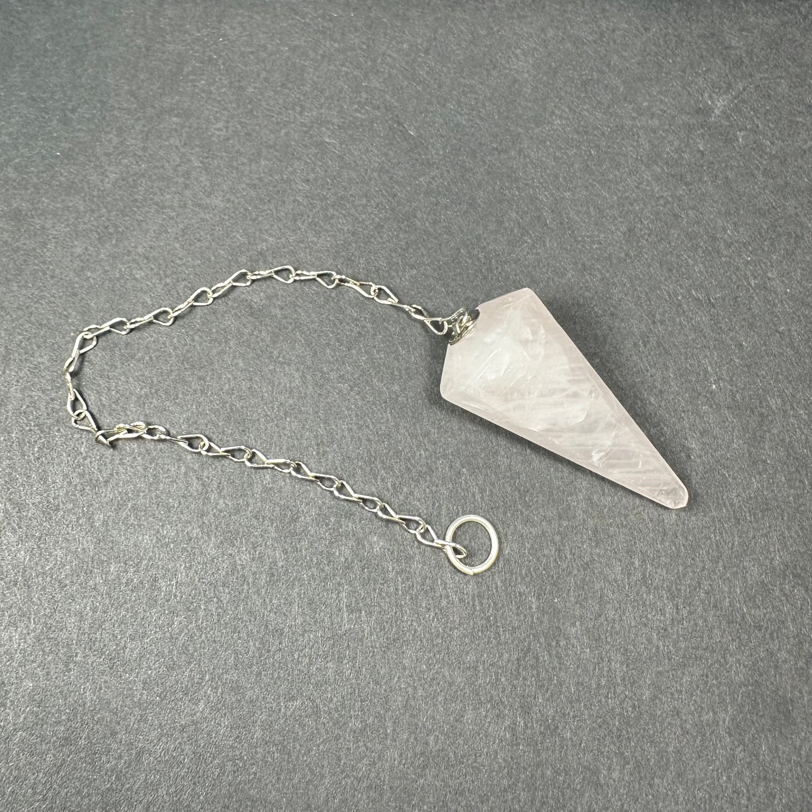 Stone Pendulum with Chain | Lapidary | Wiccan Center