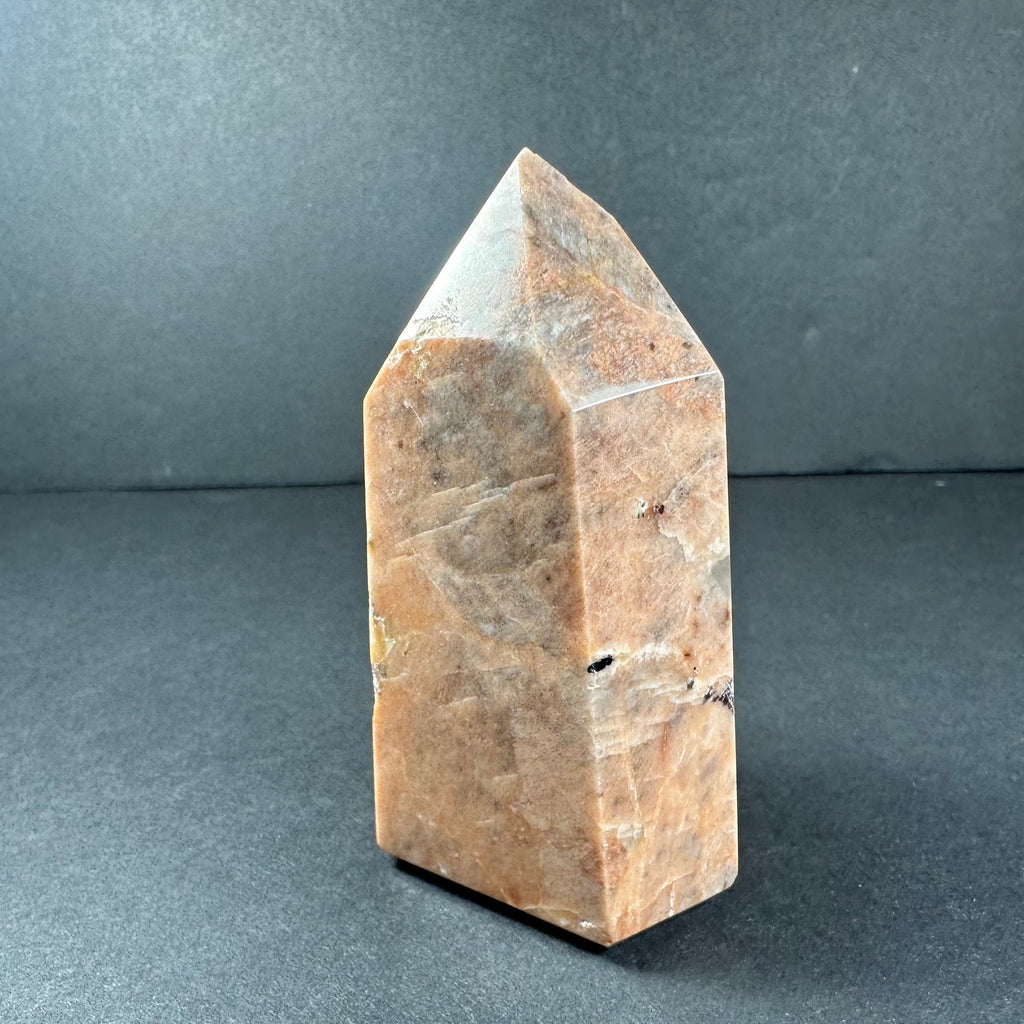 Peach Moonstone Tower from Brazil | Lapidary | Wiccan Center