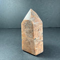 Peach Moonstone Tower from Brazil | Lapidary | Wiccan Center