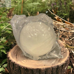 Large Selenite Balls (Satin Spar) | gemstone | Wiccan Center
