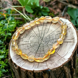 Citrine Nugget Bead Bracelet | Bracelet | Wiccan Center