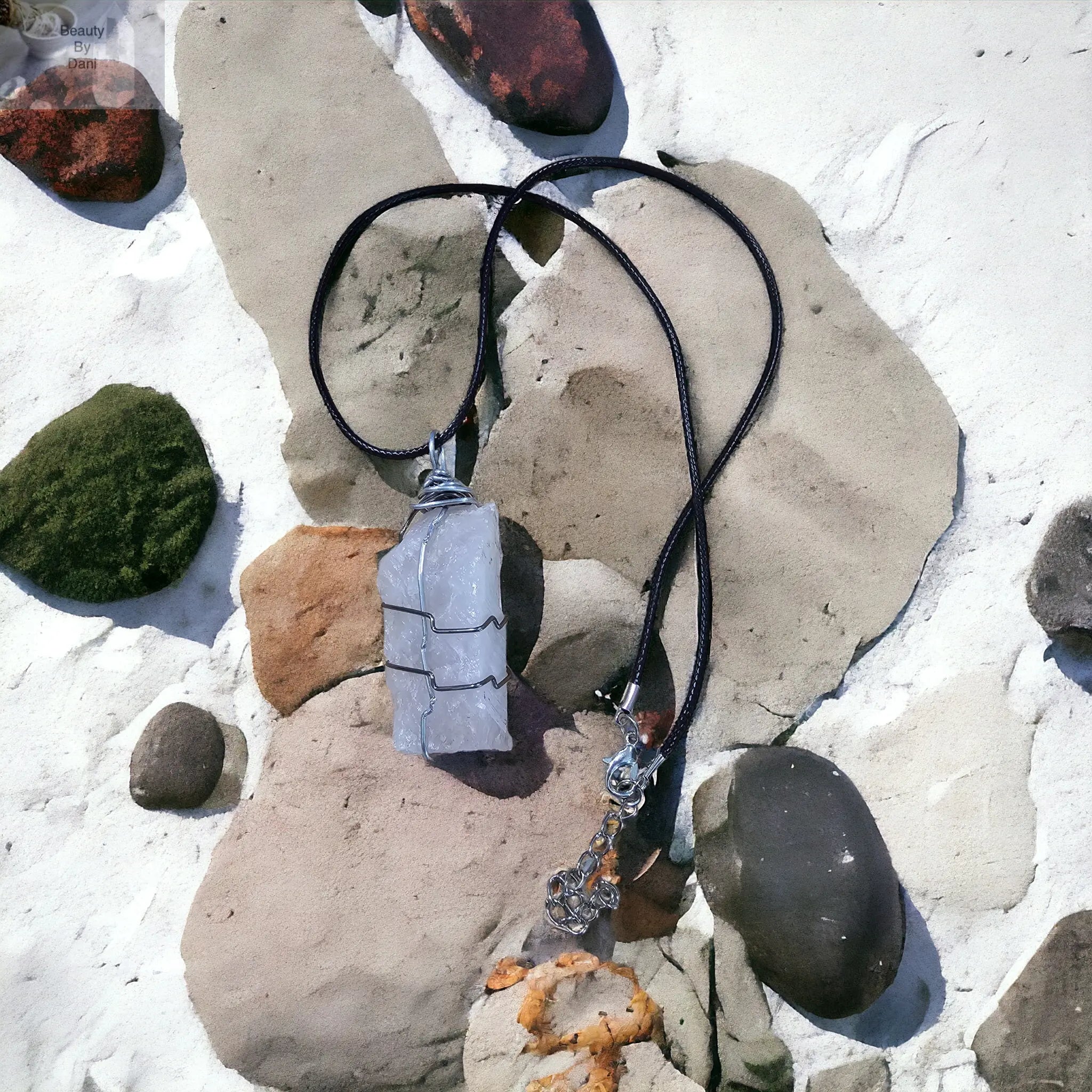 Healing Rose Quartz Necklace