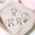 Aventurine Earrings and Necklace Set