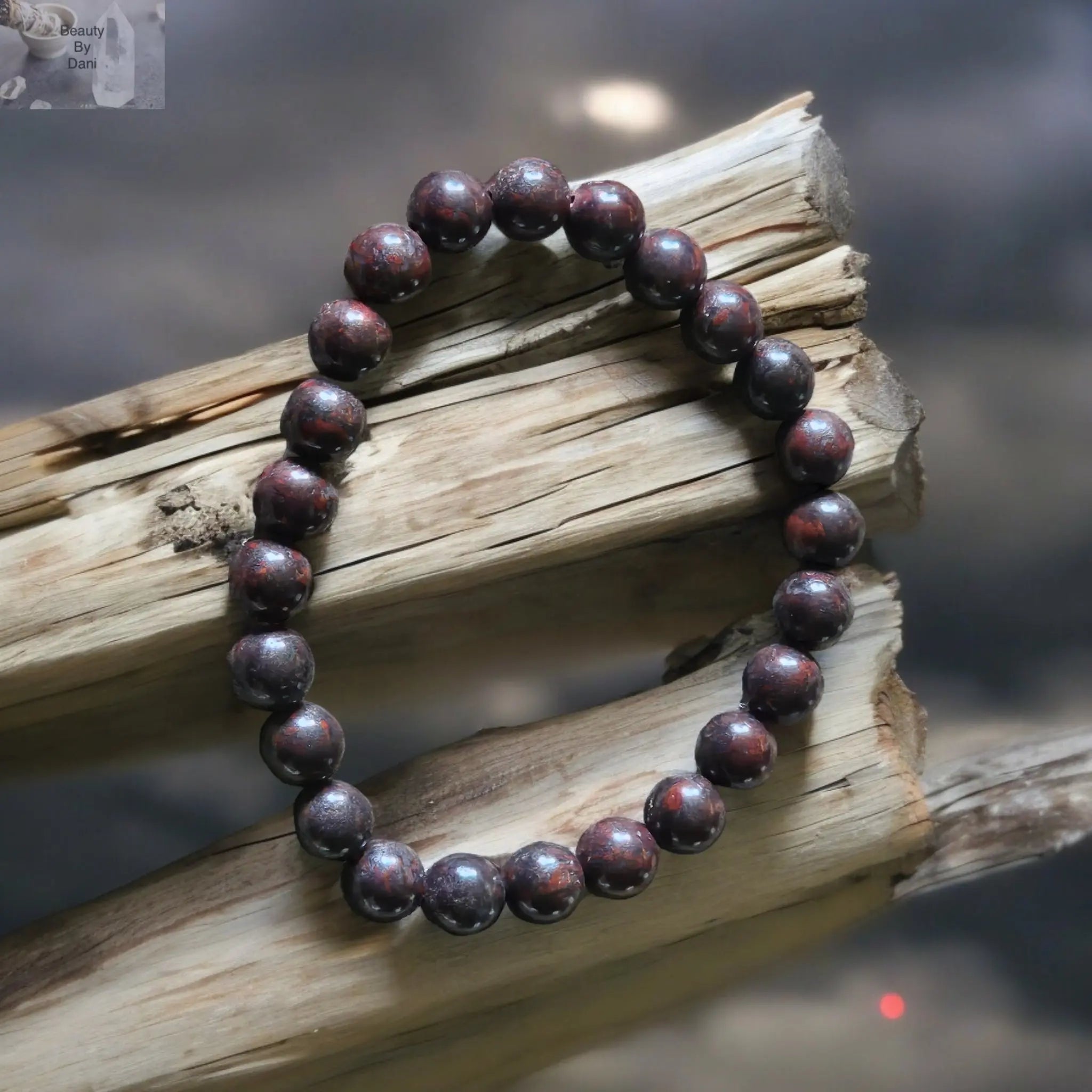 Natural Tiger Iron Bracelet for Strength and Protection