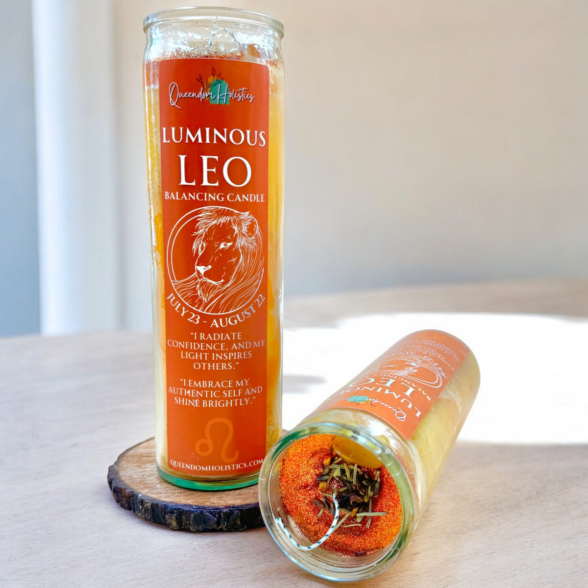 Zodiac Intention Candle - Leo | Zodiac Candle | Wiccan Center