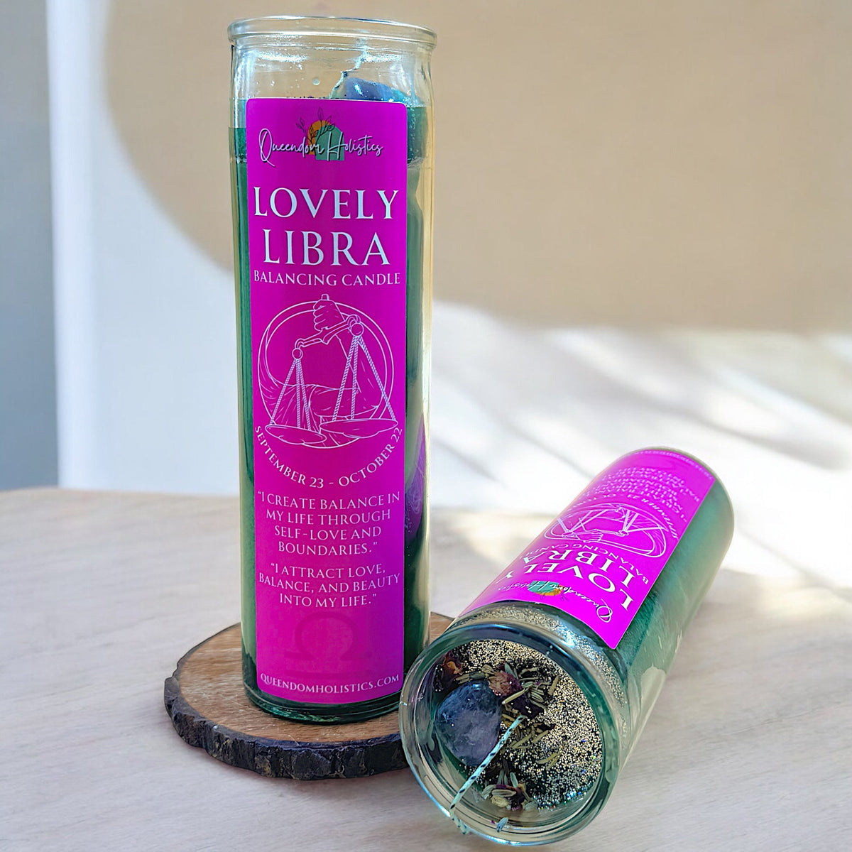 Zodiac Intention Candle - Libra | Zodiac Candle | Wiccan Center