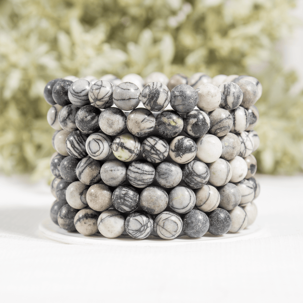 Picasso Jasper Bracelet (Transformation and Self-Discipline)