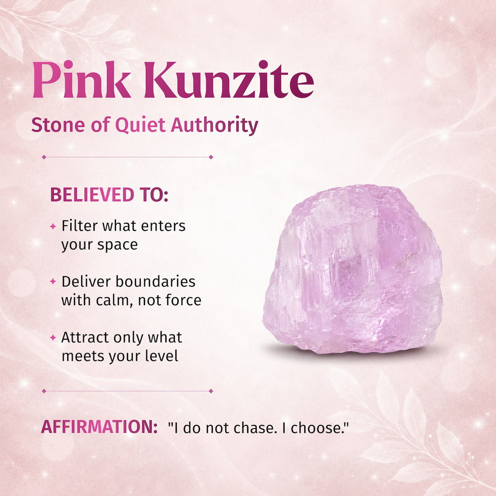 Rarer Than Diamonds - The Pink Kunzite Pendant | Necklace | Wiccan Center