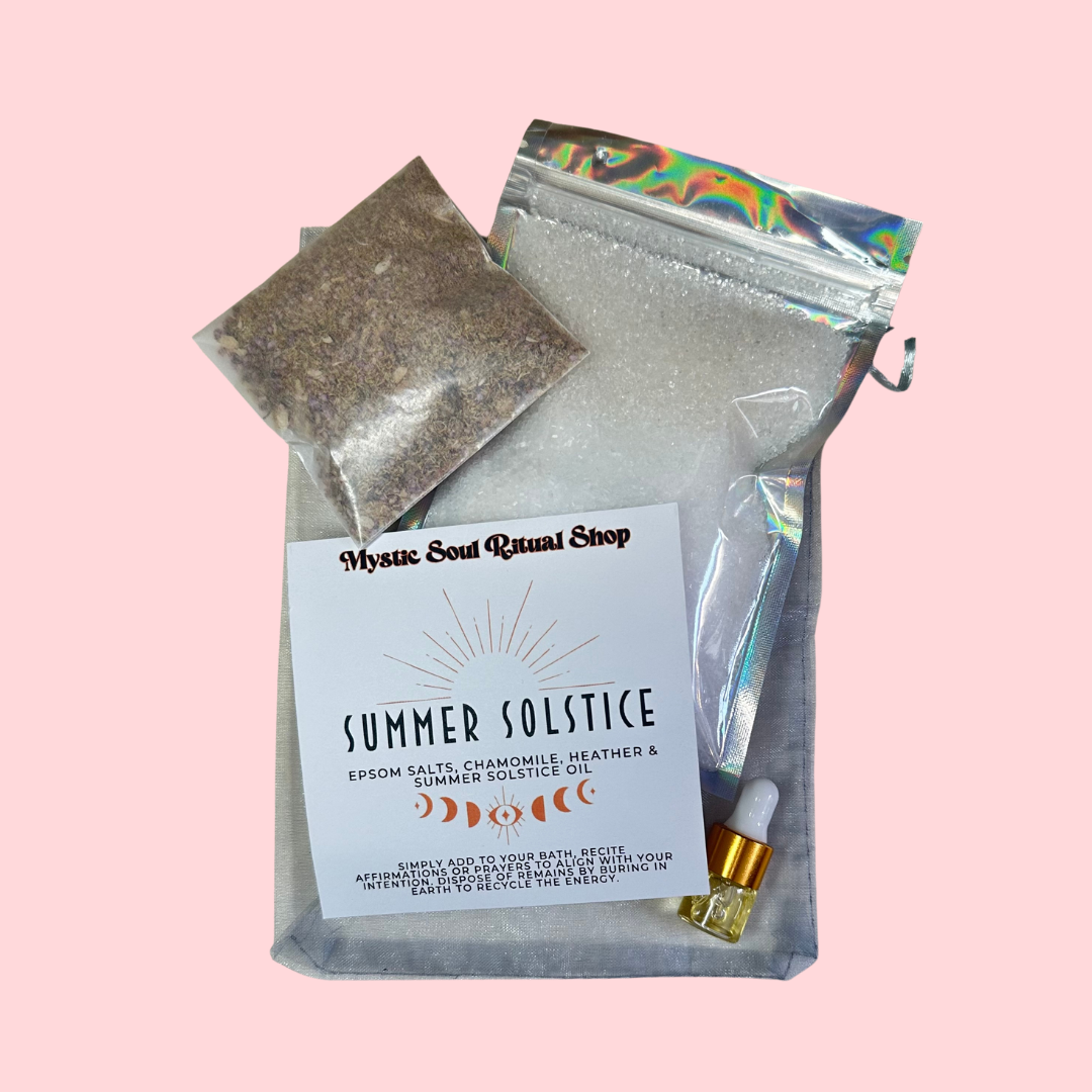 Solstice Fire Bath Salt | Bath Additives | Wiccan Center