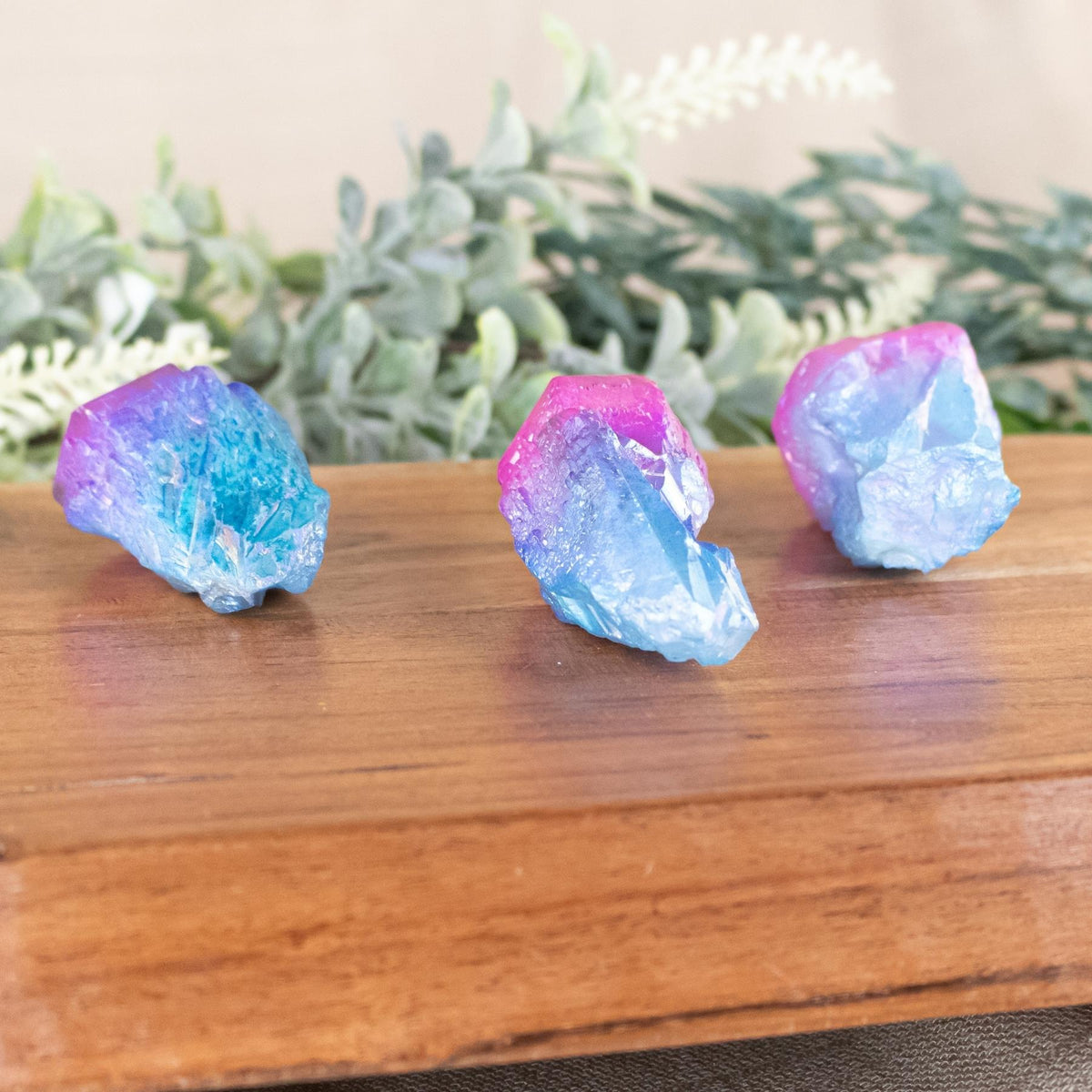 Blue & Pink Aura Quartz Point 1lb | | Wiccan Center