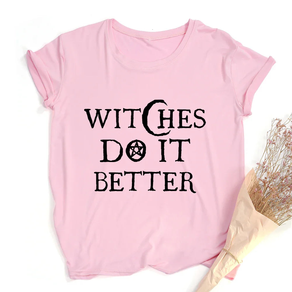 Witchy Quotes Crop Top T-Shirts | T-Shirt | Wiccan Center