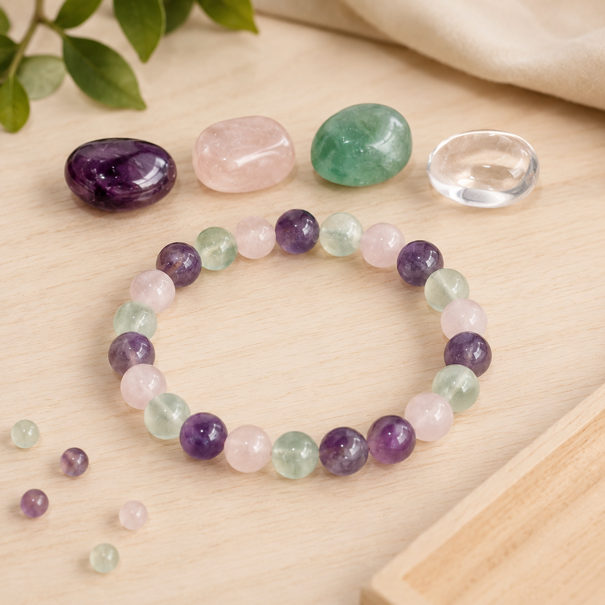 PISCES Zodiac Crystal Kit, Pisces Birthstones Tumbled Stones Set, Pisces Gifts