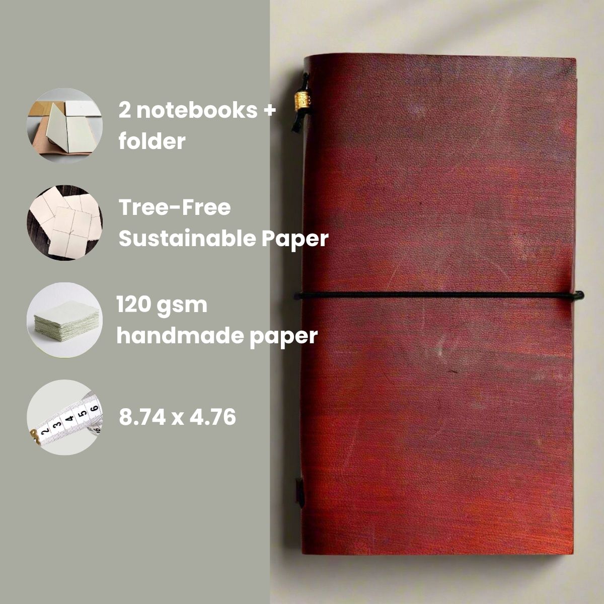 Quote Traveler's Notebook Debossed | Journal | Wiccan Center
