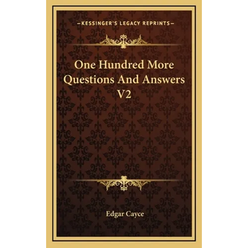 One Hundred More Questions And Answers V2 - Hardcover | Books | Wiccan Center