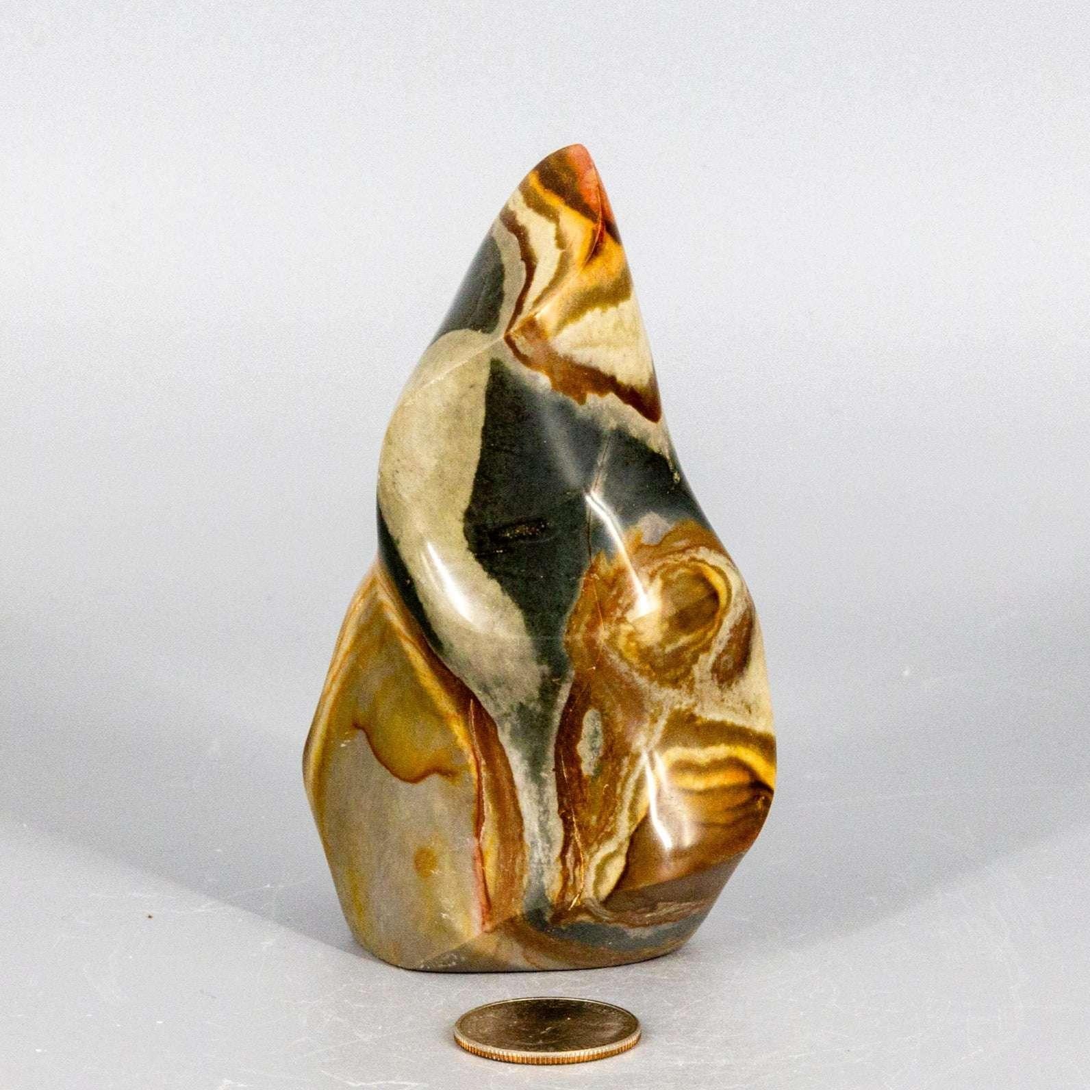 Polychrome Jasper Flame - Premium