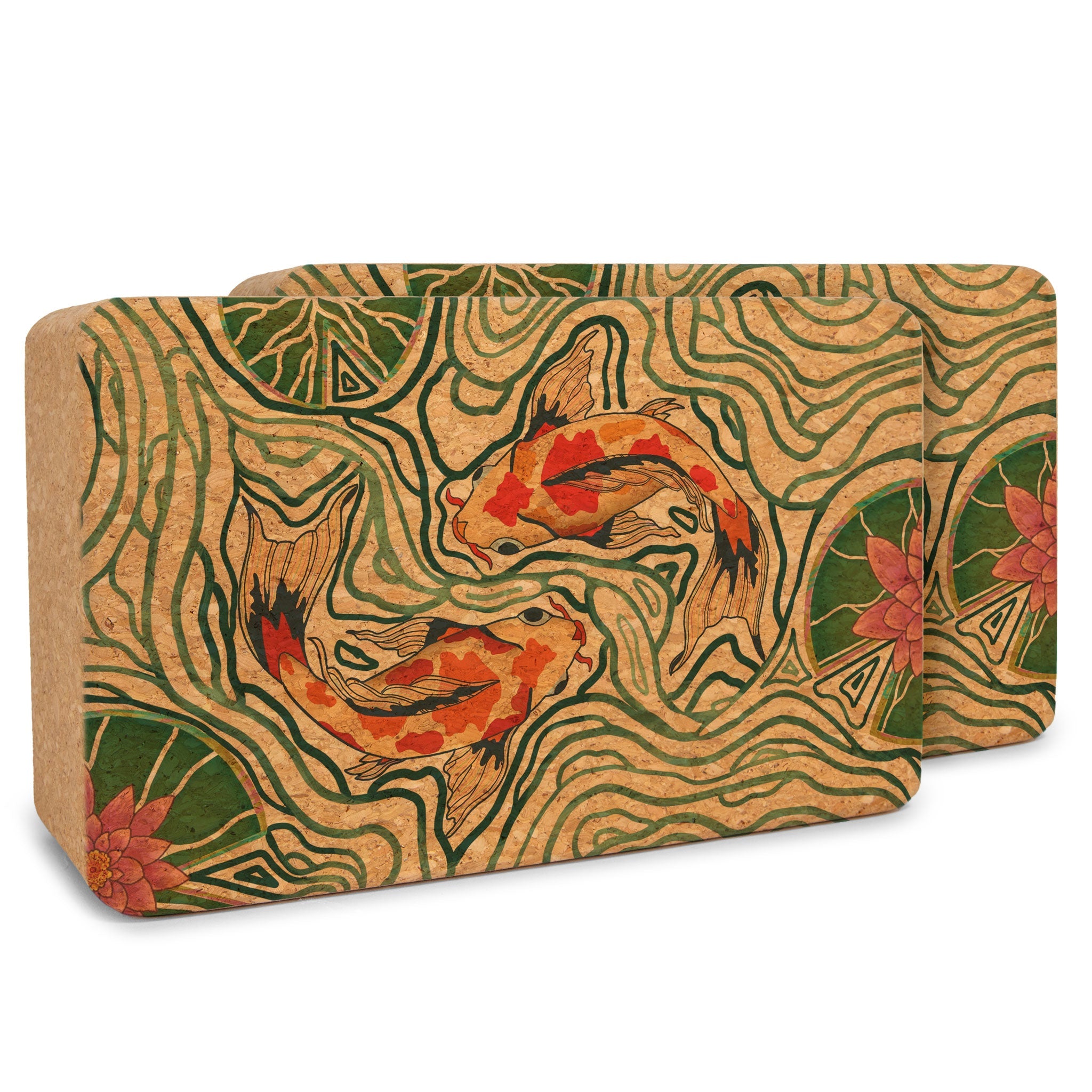 Artist Cork Yoga Block Set | Yoga & Pilates Blocks | Wiccan Center