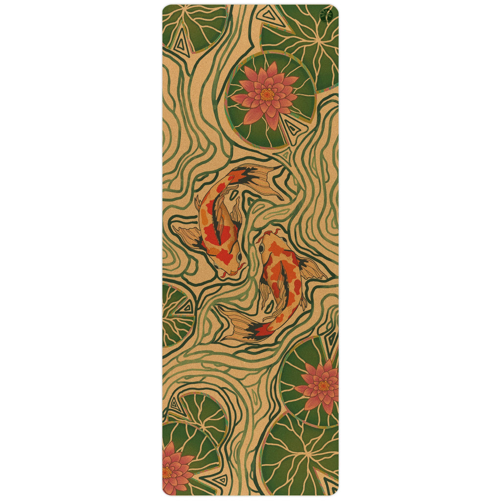 Pond of Harmony Unity Pro Cork Yoga Mat | Yoga & Pilates Mats | Wiccan Center
