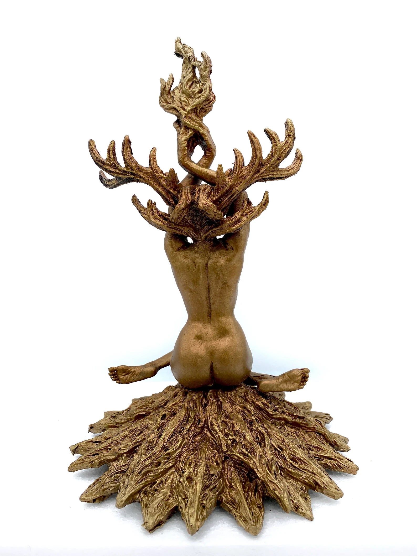 Prakrit Shakti: The Awakening Spirit Statue, Bronze Finish