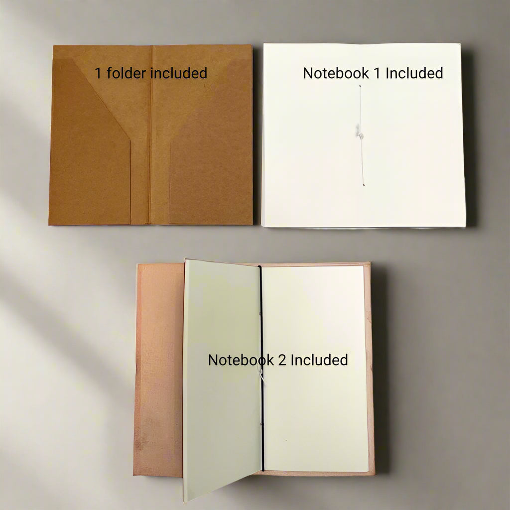 Refillable Leather Traveler's Notebook | Journal | Wiccan Center