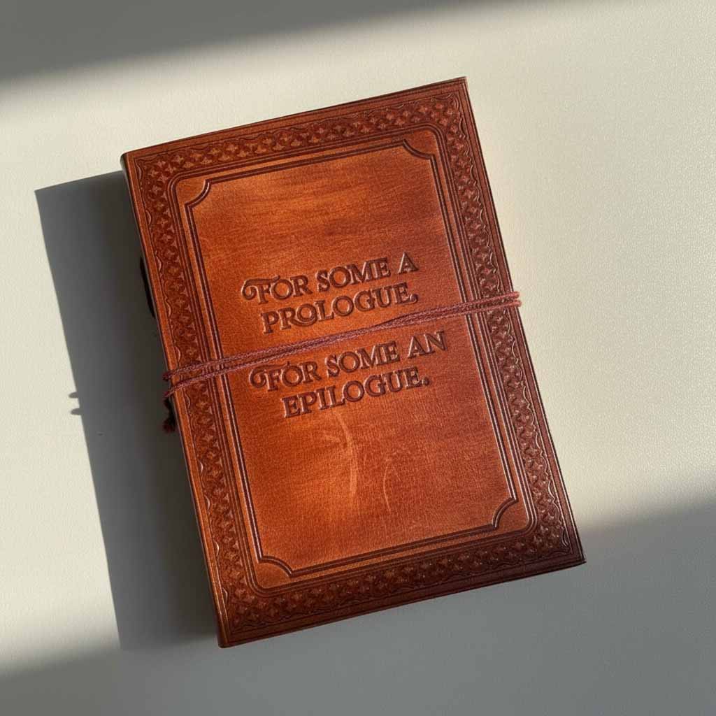 Prologue Epilogue Leather Journal | Journal | Wiccan Center