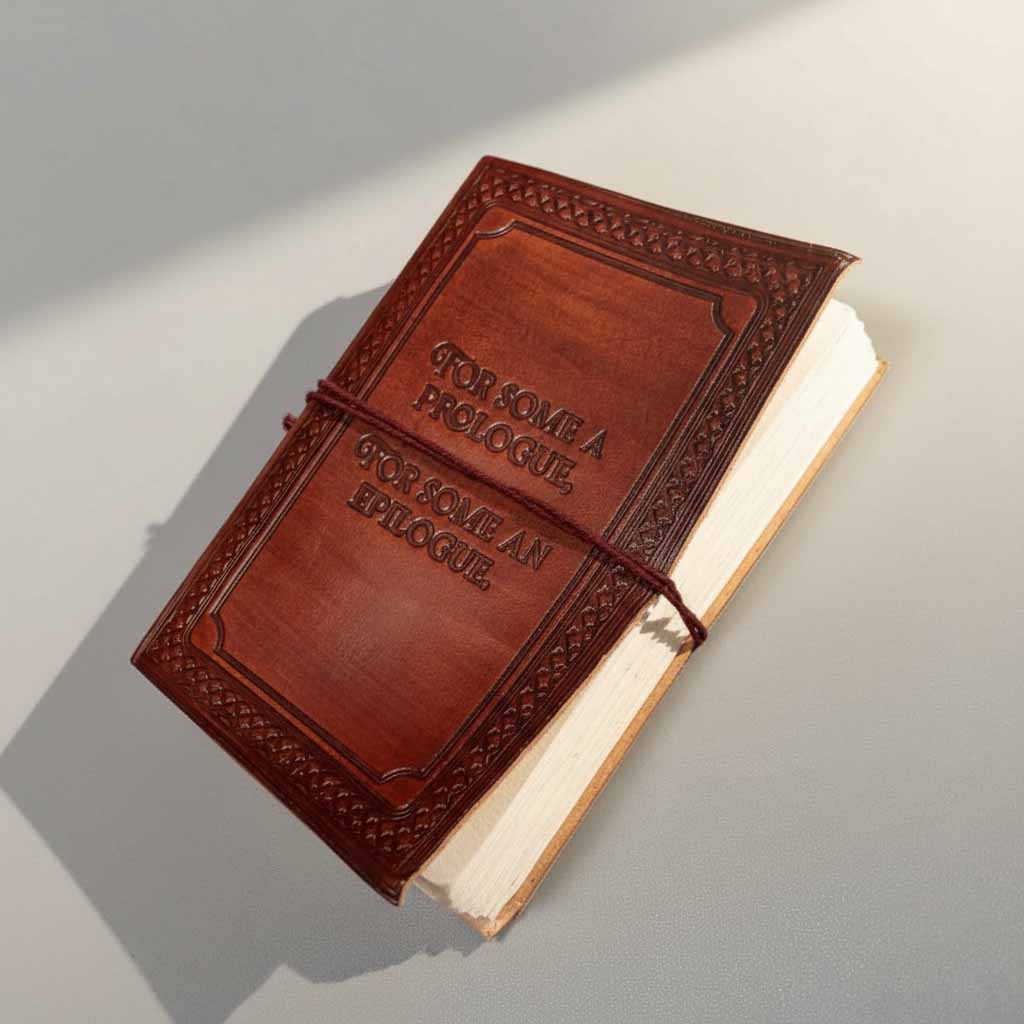 Prologue Epilogue Leather Journal | Journal | Wiccan Center