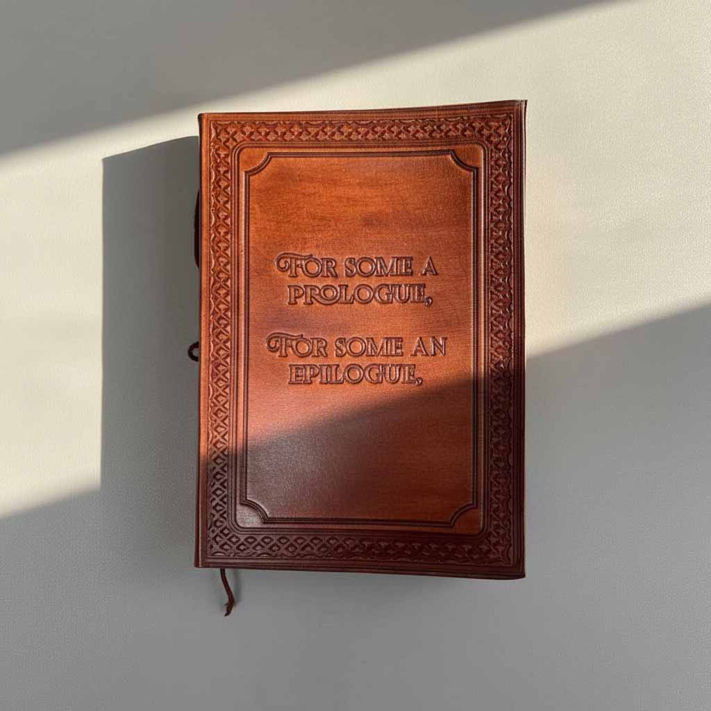 Prologue Epilogue Leather Journal | Journal | Wiccan Center