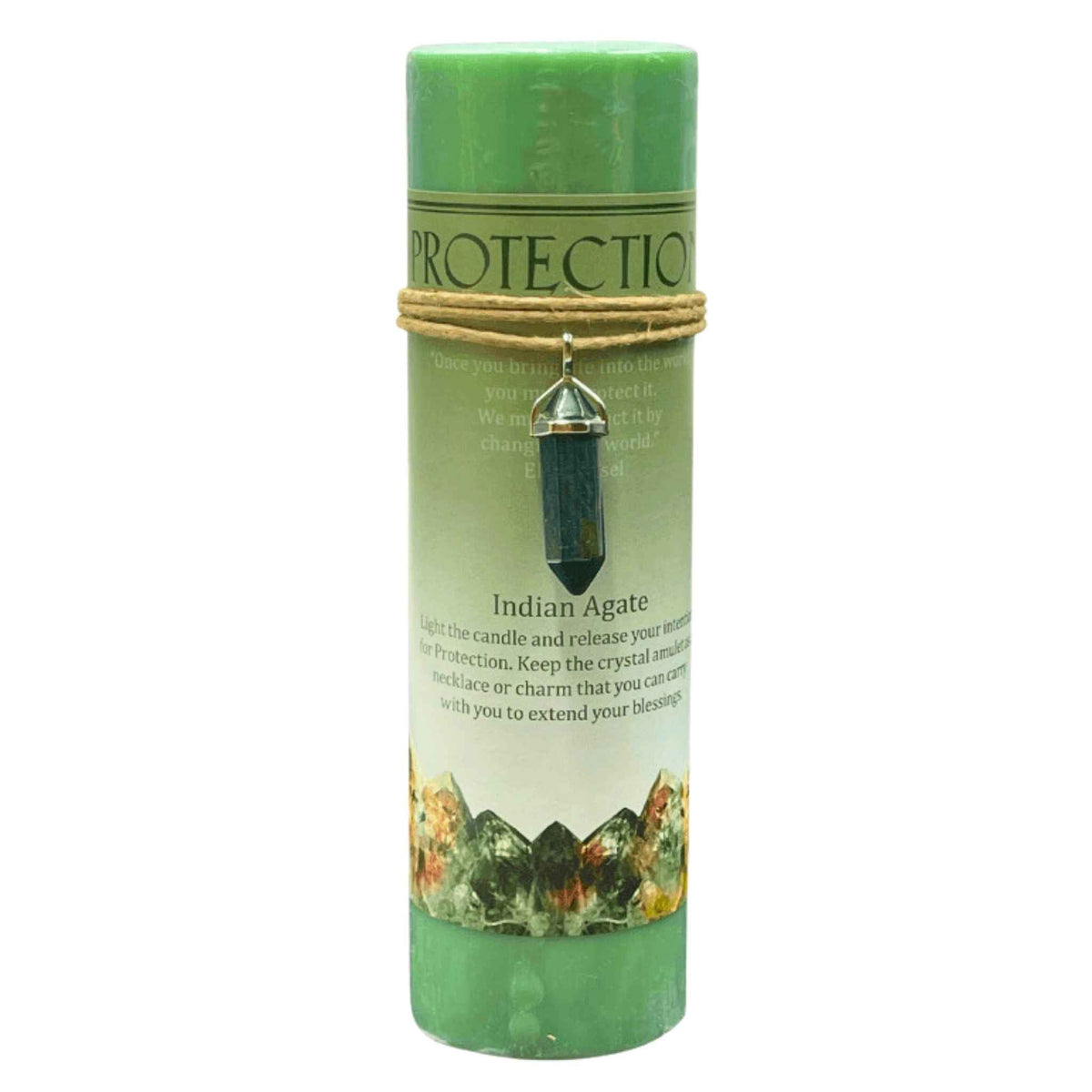 Crystal Energy Pillar Candle | Candles | Wiccan Center