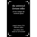 The Universal Fortune Teller: Of Mrs. Bridget the Norwood Gypsy - Paperback | Books | Wiccan Center
